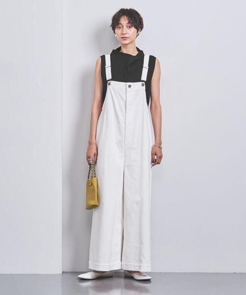 ユナイテッドアローズ UNITED ARROWS プルオーバーノースリーブVネックブラウス 1516-299-1536 ホワイト サイズ：36 UNITED ARROWS(ユナイテッドアローズ) プルオーバーノースリーブ