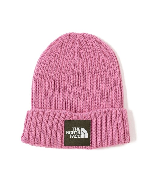 THE NORTH FACE（ザノースフェイス）の「THE NORTH FACE / キッズ カプッチョリッド ニット帽 23（53～56cm）（ニットキャップ/ビーニー・キッズ・オレンジ/オリーブ/ブラック/ブルー/ピンク・ONE SIZE）」の4枚目の写真