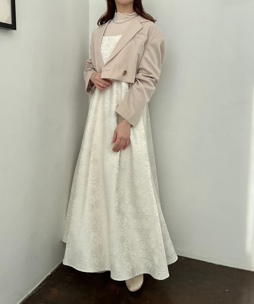 one after another NICE CLAUP（ワンアフターアナザーナイスクラップ）の「アソートバックリボンキャミワンピース（ワンピース・レディース・アイボリー/ブラック/ピンク/ベージュ・FREE）」の17枚目の写真