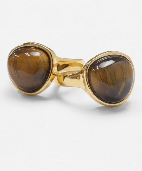 blackdia ocean（ブラックダイヤオーシャン）の「blackdia ocean オーバルカラーストーンリング（リング・レディース・ブラウン/ベージュ/グリーン/ワインレッド・14号/16号/11号）」の9枚目の写真