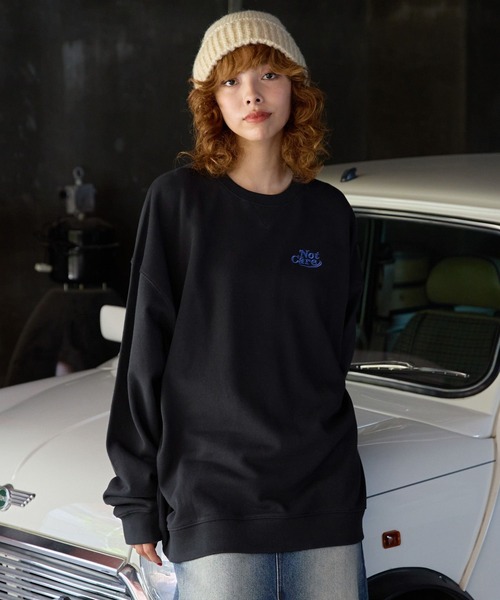 PBLIM（ページボーイリム）の「PBLIM/カラーシシュウラグラン（スウェット・レディース・グレー/スミクロ/ボルドー・SMALL/MEDIUM/LARGE）」の2枚目の写真