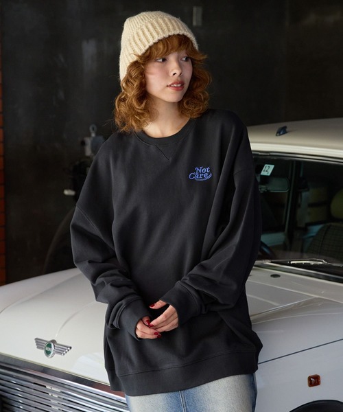 PBLIM（ページボーイリム）の「PBLIM/カラーシシュウラグラン（スウェット・レディース・グレー/スミクロ/ボルドー・SMALL/MEDIUM/LARGE）」の9枚目の写真