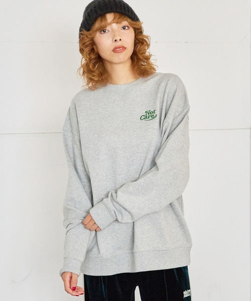 PBLIM（ページボーイリム）の「PBLIM/カラーシシュウラグラン（スウェット・レディース・グレー/スミクロ/ボルドー・SMALL/MEDIUM/LARGE）」の5枚目の写真