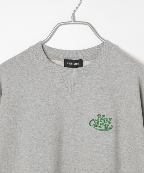 PBLIM（ページボーイリム）の「PBLIM/カラーシシュウラグラン（スウェット・レディース・グレー/スミクロ/ボルドー・SMALL/MEDIUM/LARGE）」の7枚目の写真