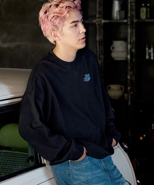 PBLIM（ページボーイリム）の「PBLIM/カラーシシュウラグラン（スウェット・レディース・グレー/スミクロ/ボルドー・SMALL/MEDIUM/LARGE）」の4枚目の写真