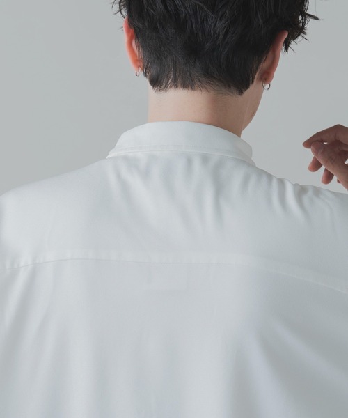 LUCY（ルーシー）の「LUCY/アムンゼンフラワー刺繍BIGシャツ（シャツ/ブラウス・メンズ・ブラック/ホワイト・MEDIUM/LARGE）」の22枚目の写真