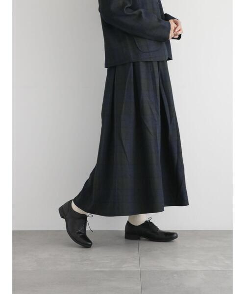sm2rhythm（サマンサモスモスリズム）の「タックスカート（スカート・レディース・ネイビー/グレー/ブラウン・F）」の11枚目の写真