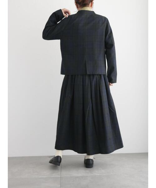 sm2rhythm（サマンサモスモスリズム）の「タックスカート（スカート・レディース・ネイビー/グレー/ブラウン・F）」の15枚目の写真