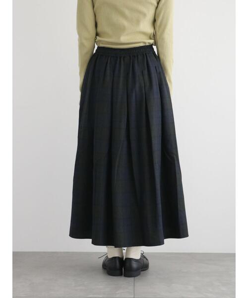 sm2rhythm（サマンサモスモスリズム）の「タックスカート（スカート・レディース・ネイビー/グレー/ブラウン・F）」の20枚目の写真