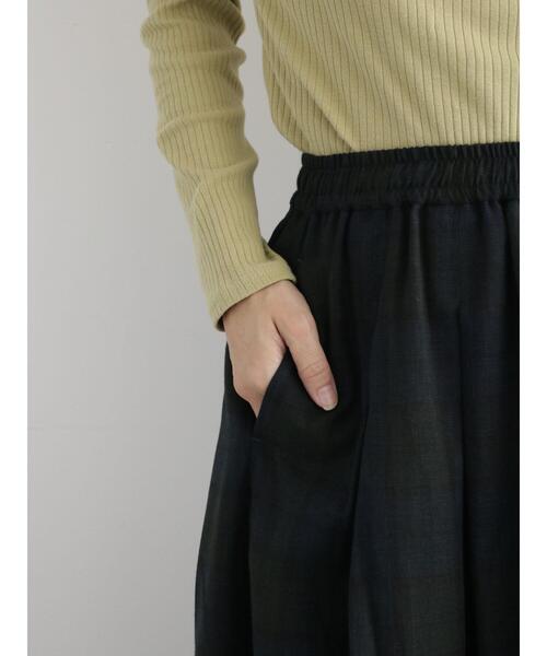 sm2rhythm（サマンサモスモスリズム）の「タックスカート（スカート・レディース・ネイビー/グレー/ブラウン・F）」の22枚目の写真