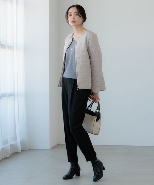 Elura(エルーラ)の「スリムウォームテーパードパンツ(その他パンツ・レディース・ブラック/オフホワイト/ネイビー/ピンク系その他7/ブラック系その他・LARGE/MEDIUM/X-LARGE/SMALL)」の6枚目の写真