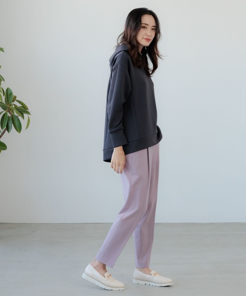 Elura(エルーラ)の「スリムウォームテーパードパンツ(その他パンツ・レディース・ブラック/オフホワイト/ネイビー/ピンク系その他7/ブラック系その他・LARGE/MEDIUM/X-LARGE/SMALL)」の15枚目の写真