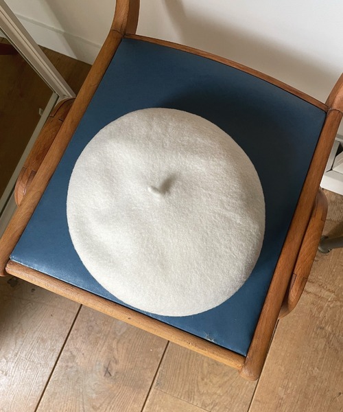 Odds(オッズ)の「【odds】JP VASQUE BERET(ハンチング/ベレー帽・レディース・キャメル/オフホワイト/ブラック・FREE)」の6枚目の写真