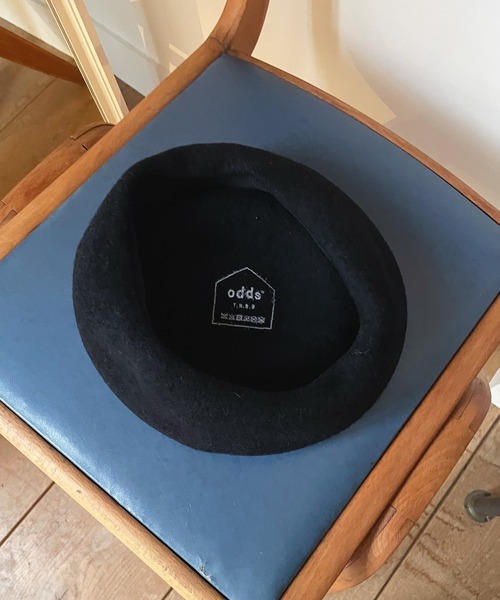 Odds(オッズ)の「【odds】JP VASQUE BERET(ハンチング/ベレー帽・レディース・キャメル/オフホワイト/ブラック・FREE)」の14枚目の写真
