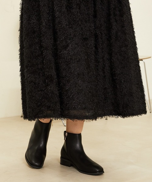 【セール】ゴールドジップスクエアトゥブーツ 32408（ブーツ）｜WA ORiental TRaffic（ダブルエーオリエンタルトラフィック）