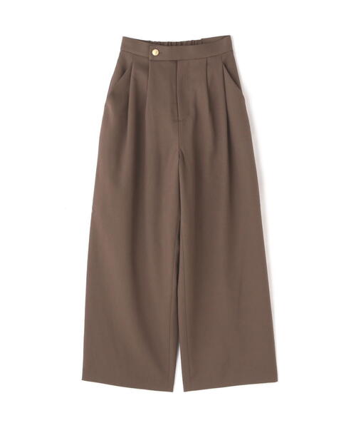 FREE'S MART（フリーズマート）の「◇２タックセミワイドパンツ（スラックス・レディース・ベージュ/ブラウン・MEDIUM/SMALL）」の18枚目の写真