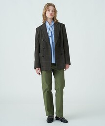 新品 マカフィー ダブル テーラードジャケット 36 ツイード チェック 新品 マカフィー ダブル テーラードジャケット 36 ツイード