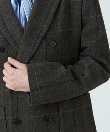 通販 クリスマスセール2025: 特集 MACPHEE（マカフィー）の「ビンテージツイード ダブルブレスト ジャケット・アウター