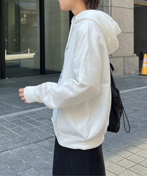 CPCM（シーピーシーエム）の「風景画裏起毛フーディー（パーカー・レディース・グレー/ネイビー/オフホワイト・FREE）」の20枚目の写真