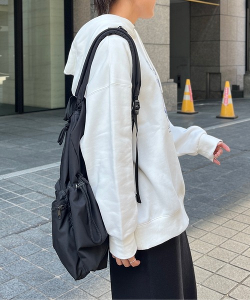 CPCM（シーピーシーエム）の「風景画裏起毛フーディー（パーカー・レディース・グレー/ネイビー/オフホワイト・FREE）」の22枚目の写真