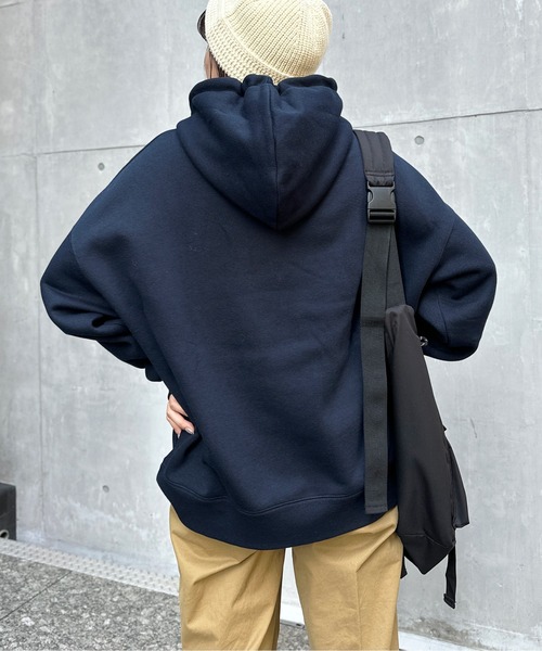 CPCM（シーピーシーエム）の「風景画裏起毛フーディー（パーカー・レディース・グレー/ネイビー/オフホワイト・FREE）」の7枚目の写真