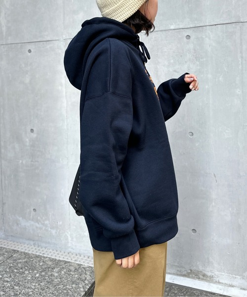 CPCM（シーピーシーエム）の「風景画裏起毛フーディー（パーカー・レディース・グレー/ネイビー/オフホワイト・FREE）」の8枚目の写真