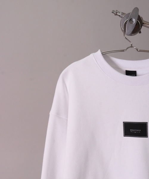 BAYBLO（ベイブロ）の「(BE)【ユニセックス】ボックスロゴ プリント スウェット プルオーバー（スウェット・メンズ・ブラック/ホワイト・MEDIUM/LARGE）」の2枚目の写真