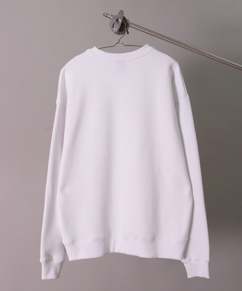 BAYBLO（ベイブロ）の「(BE)【ユニセックス】ボックスロゴ プリント スウェット プルオーバー（スウェット・メンズ・ブラック/ホワイト・MEDIUM/LARGE）」の4枚目の写真