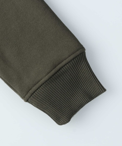 AVIREX(アヴィレックス)の「【AVIREX】スタンドジップジャケット(スウェット・メンズ・ブラック/オリーブ・M/L/XL)」の8枚目の写真