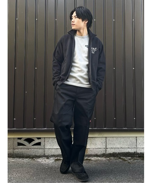 AVIREX(アヴィレックス)の「【AVIREX】スタンドジップジャケット(スウェット・メンズ・ブラック/オリーブ・M/L/XL)」の20枚目の写真