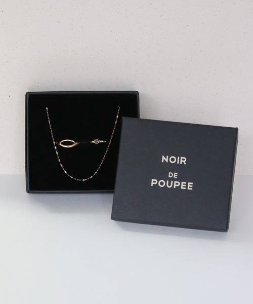 NOIR DE POUPEE（ノワールドプーペ）の「【ギフトに最適】Silver925３点ギフトセット【 WEB限定】（ネックレス・レディース・レッド/クリア/ゴールド・FREE）」の5枚目の写真