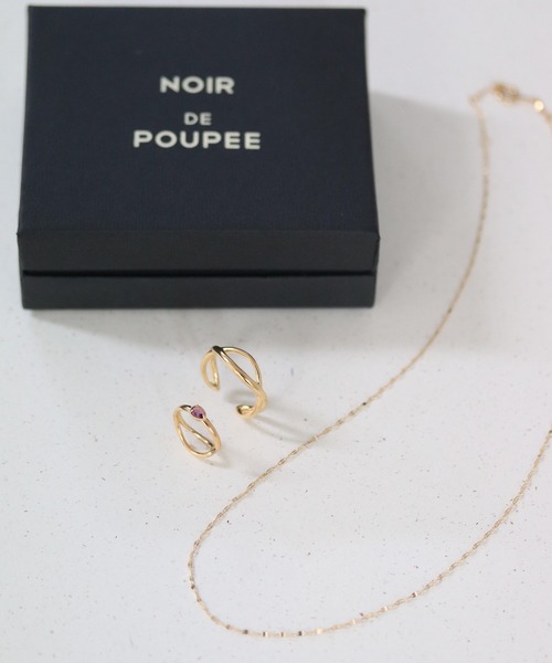 NOIR DE POUPEE（ノワールドプーペ）の「【ギフトに最適】Silver925３点ギフトセット【 WEB限定】（ネックレス・レディース・レッド/クリア/ゴールド・FREE）」の7枚目の写真