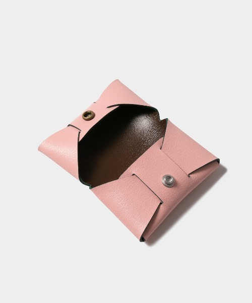 beautiful people（ビューティフルピープル）の「coin&card case in   double sided cowhide（財布・レディース・ピンク/パープル・FREE）」の4枚目の写真