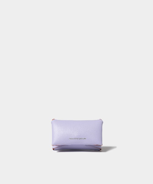 beautiful people（ビューティフルピープル）の「coin&card case in   double sided cowhide（財布・レディース・ピンク/パープル・FREE）」の7枚目の写真
