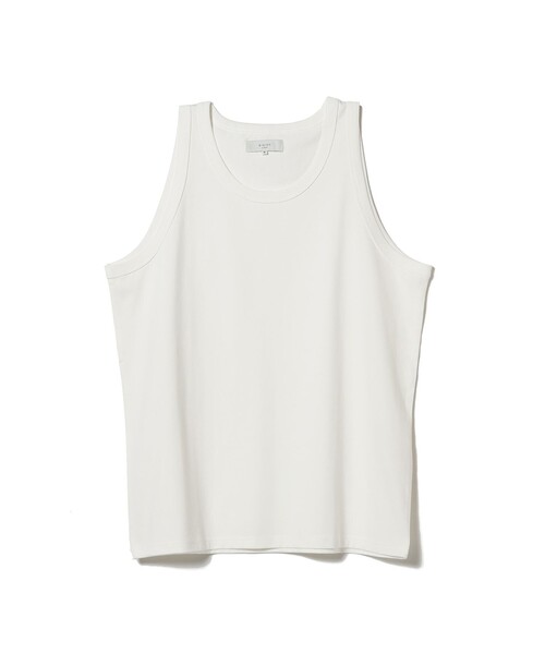 B:MING by BEAMS(ビーミングバイビームス)の「B:MING by BEAMS / ワイドフィット クルーネック タンクトップ(タンクトップ・メンズ・ブラウン系その他5/ブラック/オフホワイト・MEDIUM/X-LARGE/LARGE/SMALL)」の1枚目の写真