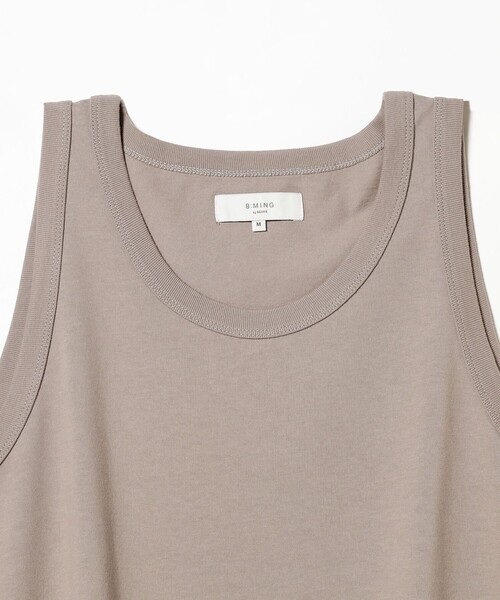 B:MING by BEAMS(ビーミングバイビームス)の「B:MING by BEAMS / ワイドフィット クルーネック タンクトップ(タンクトップ・メンズ・ブラウン系その他5/ブラック/オフホワイト・MEDIUM/X-LARGE/LARGE/SMALL)」の11枚目の写真