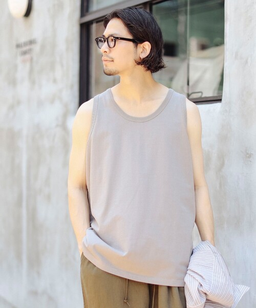 B:MING by BEAMS(ビーミングバイビームス)の「B:MING by BEAMS / ワイドフィット クルーネック タンクトップ(タンクトップ・メンズ・ブラウン系その他5/ブラック/オフホワイト・MEDIUM/X-LARGE/LARGE/SMALL)」の17枚目の写真