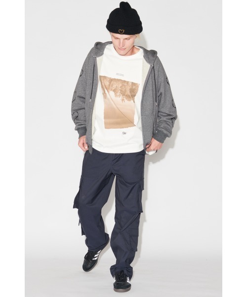 Not So Ape（ノットソーエイプ）の「Cuff Beanie（ニットキャップ/ビーニー・メンズ・ブラック/グリーン・FREE）」の5枚目の写真