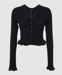 2WAY FRILLS CARDIGAN