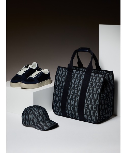 ARMANI EXCHANGE(アルマーニエクスチェンジ)の「【A|X アルマーニ エクスチェンジ】レースアップスニーカー(スニーカー・メンズ・セージグリーン/ネイビー・6.5/7/7.5/8/8.5/9/9.5/6)」の14枚目の写真
