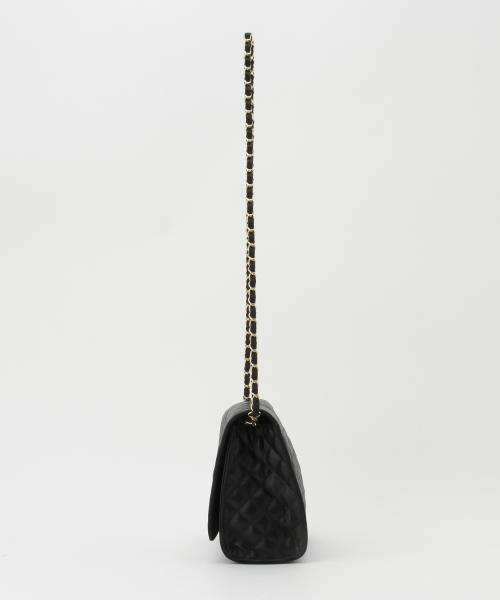 Ray BEAMS（レイビームス）の「Ray BEAMS / キルティングショルダー（ショルダーバッグ・レディース・ブラック・ONE SIZE）」の3枚目の写真