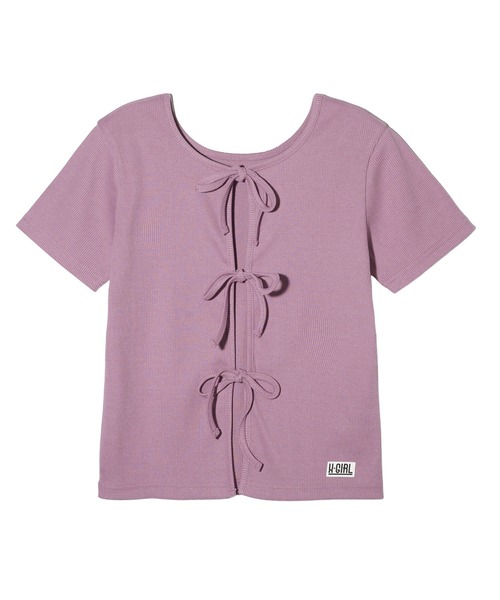 tシャツ Many Ribbon Color top レディース セール】RIBBON S/S TOP（Tシャツ/カットソー）｜X-girl