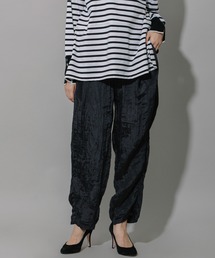 Munich | マイクロファイバーサテンシャーリングイージーパンツ(その他パンツ)