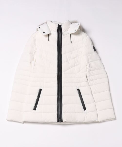 Mackage(マッカージュ)の「【MACKAGE/マッカージュ】フォックスファー付きミデイダウンコート PATSY-BX(ダウンジャケット/コート・レディース・オフホワイト・36)」の7枚目の写真
