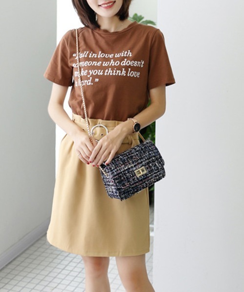 Miniministore(ミニミニストア)の「チェーンショルダーバッグ ツイード風上品(ショルダーバッグ・レディース・ブルー/ブラック/ブラウン/ピンク・FREE)」の7枚目の写真