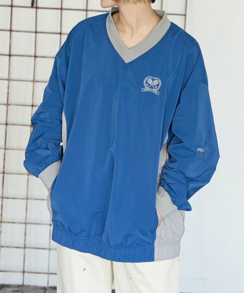 PBLIM（ページボーイリム）の「PBLIM/スポーティーVプル（その他トップス・レディース・オフホワイト/ブルー/ブラック・FREE）」の3枚目の写真