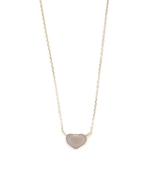 CELFORD(セルフォード)の「ジェムストーンハートネックレス(ネックレス・レディース・ライトピンク/クリア/ベージュ・FREE)」の2枚目の写真