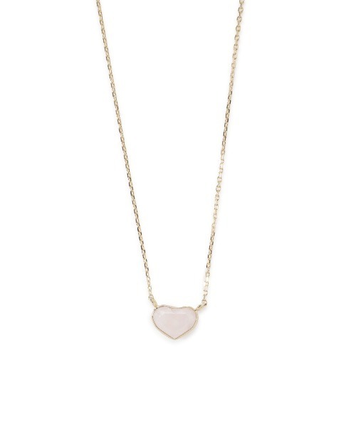 CELFORD(セルフォード)の「ジェムストーンハートネックレス(ネックレス・レディース・ライトピンク/クリア/ベージュ・FREE)」の7枚目の写真