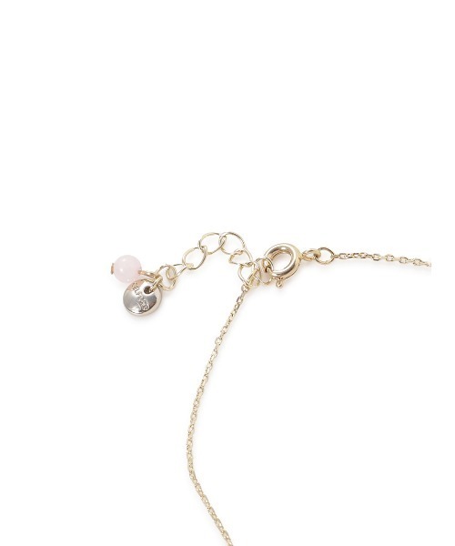 CELFORD(セルフォード)の「ジェムストーンハートネックレス(ネックレス・レディース・ライトピンク/クリア/ベージュ・FREE)」の4枚目の写真