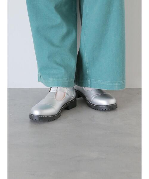 ehka sopo（エヘカソポ）の「Tストラップシューズ（その他シューズ・レディース・シルバー/ブラック/ブラウン・S/M/L）」の17枚目の写真